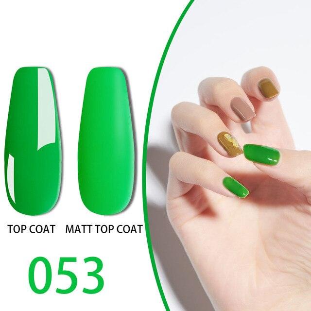 New Fashion Colorful Nail Gel Polish Glossy Matte High Effect Modern Manicure Design For Nails For Girls and Women