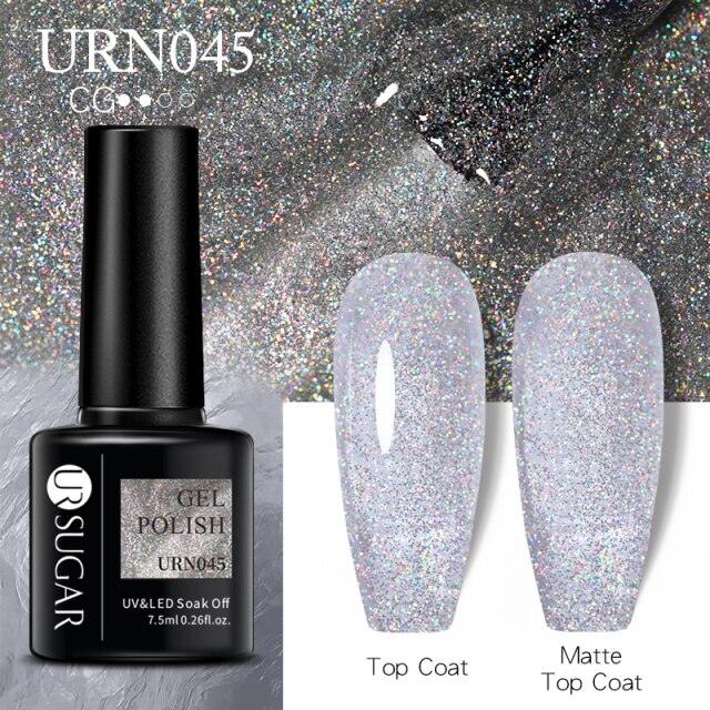 Matte Pink Blue Gel Nail Polish Semi Permanent LED Nail Art Design Elegant Warm Colors For Womens