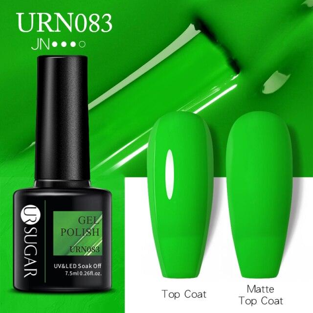 Matte Pink Blue Gel Nail Polish Semi Permanent LED Nail Art Design Elegant Warm Colors For Womens