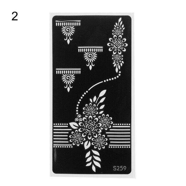 Fashion Women's Tattoo For Arm Temporary Body Paint Sticker Luxury Design For Wedding Party
