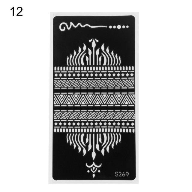 Fashion Women's Tattoo For Arm Temporary Body Paint Sticker Luxury Design For Wedding Party