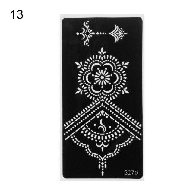 Fashion Women's Tattoo For Arm Temporary Body Paint Sticker Luxury Design For Wedding Party