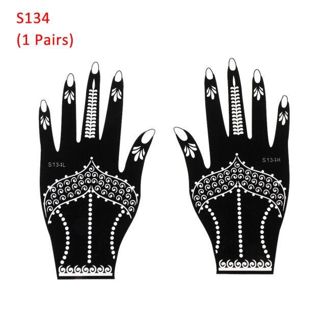 Fashion Women's Tattoo For Arm Temporary Body Paint Sticker Luxury Design For Wedding Party