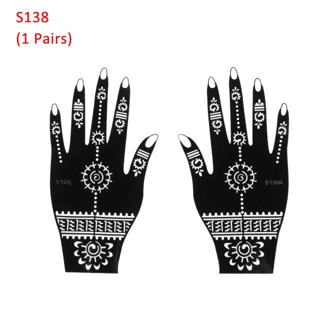 Fashion Women's Tattoo For Arm Temporary Body Paint Sticker Luxury Design For Wedding Party
