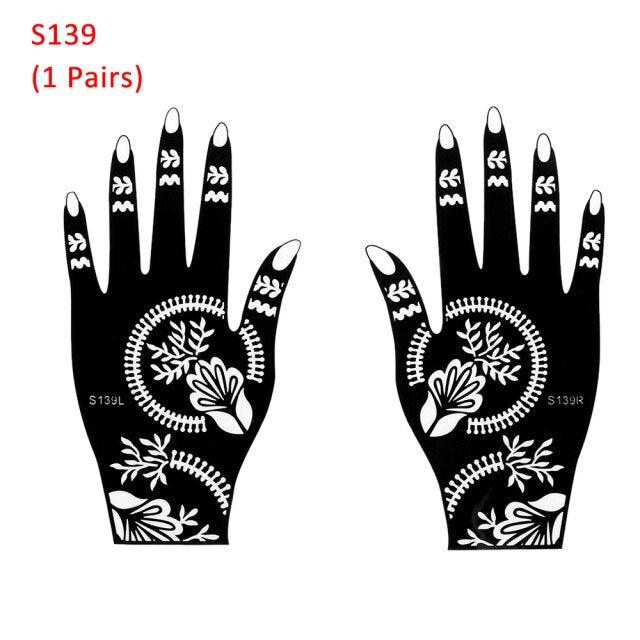 Fashion Women's Tattoo For Arm Temporary Body Paint Sticker Luxury Design For Wedding Party
