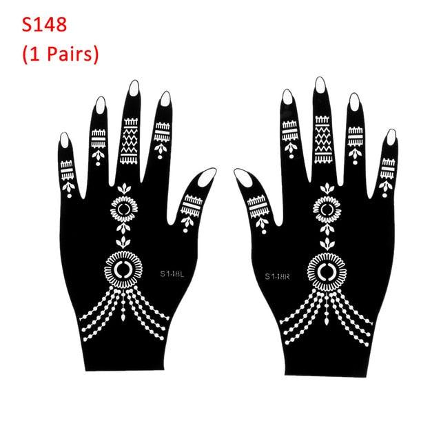 Fashion Women's Tattoo For Arm Temporary Body Paint Sticker Luxury Design For Wedding Party