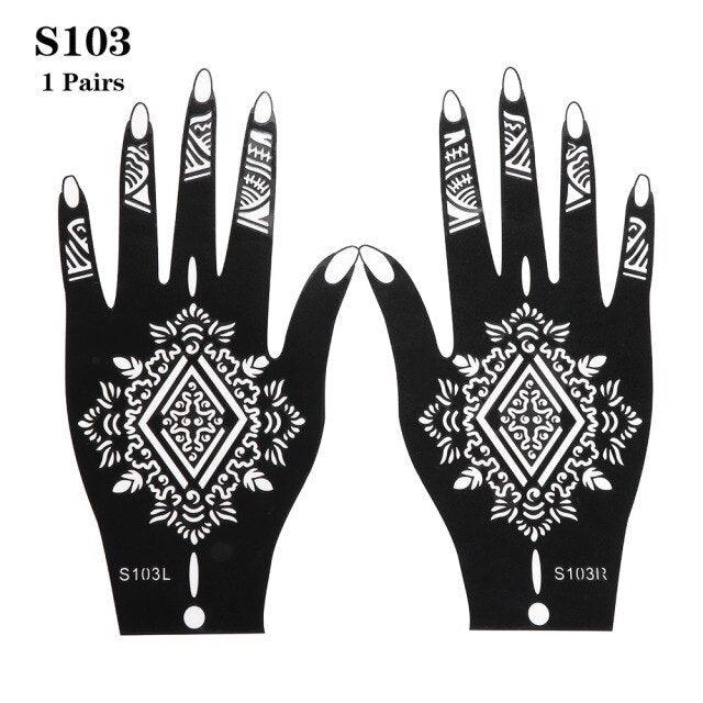 Fashion Women's Tattoo For Arm Temporary Body Paint Sticker Luxury Design For Wedding Party