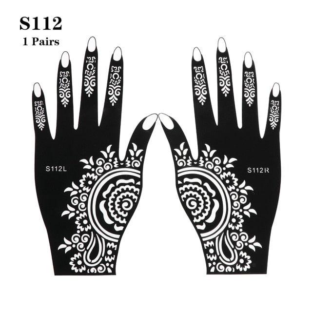 Fashion Women's Tattoo For Arm Temporary Body Paint Sticker Luxury Design For Wedding Party