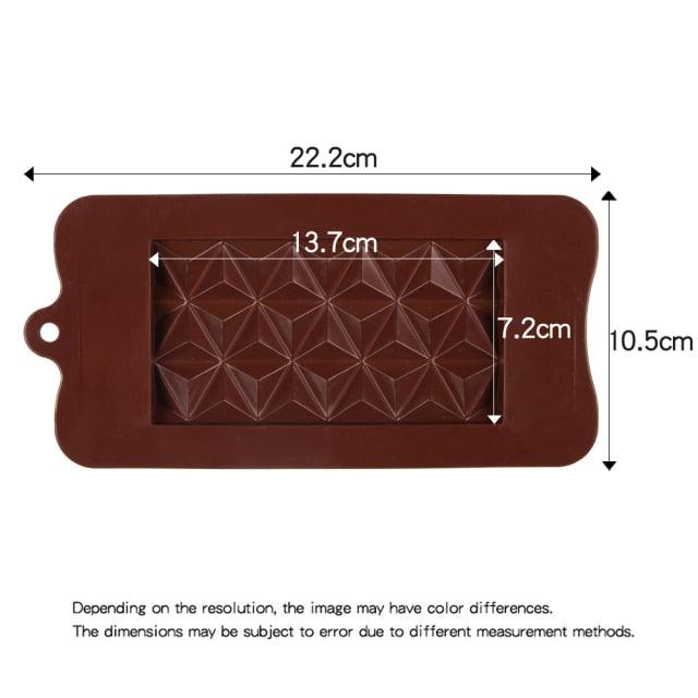 Digit Silicone Chocolate Mold Non-Stick Cake Mould Jelly Candy 3D Molds Kitchen Accessories Reusable Baking Tools Silicone Letter Mold And Number Candy Molds