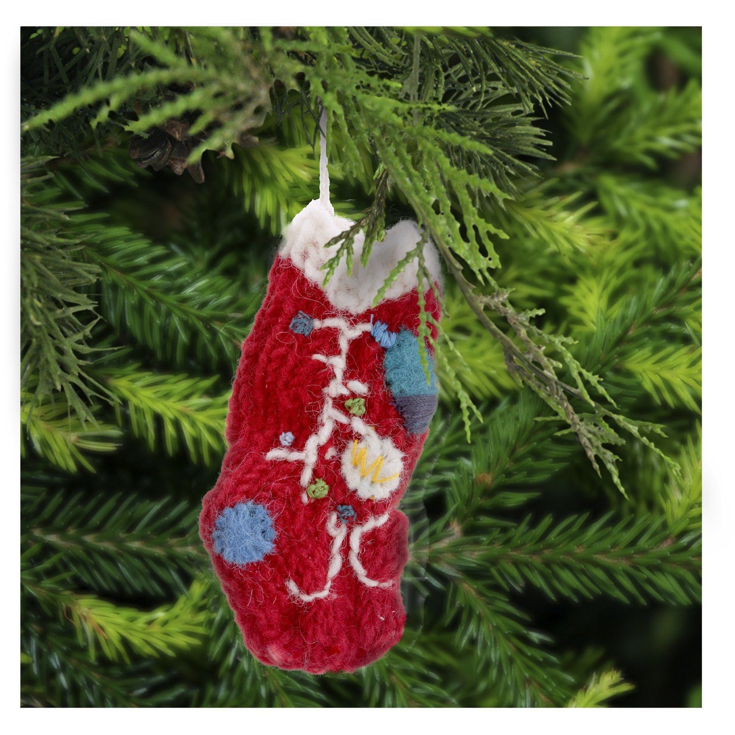 Christmas Lights Stocking Ornament!