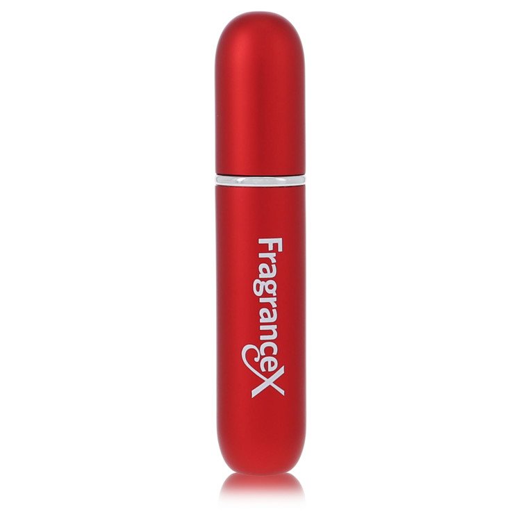 Reise-Parfümflasche von FragranceX, nachfüllbarer Mini-Reisespray mit Kappe, nachfüllbar aus jeder Parfümflasche (kastanienbraun) 4 ml für Herren