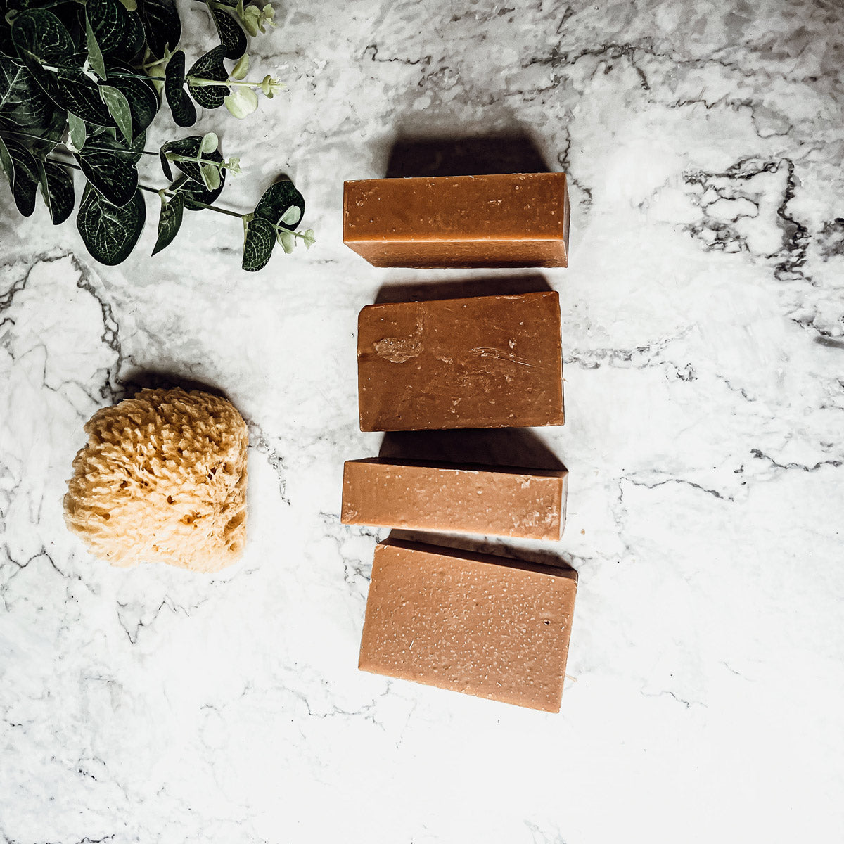 Kürbisgewürz-Seifenstück Handgemacht Bio Sheabutter Kaltsiedeverfahren 127g
