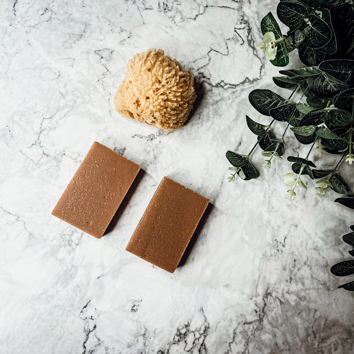 Kürbisgewürz-Seifenstück Handgemacht Bio Sheabutter Kaltsiedeverfahren 127g