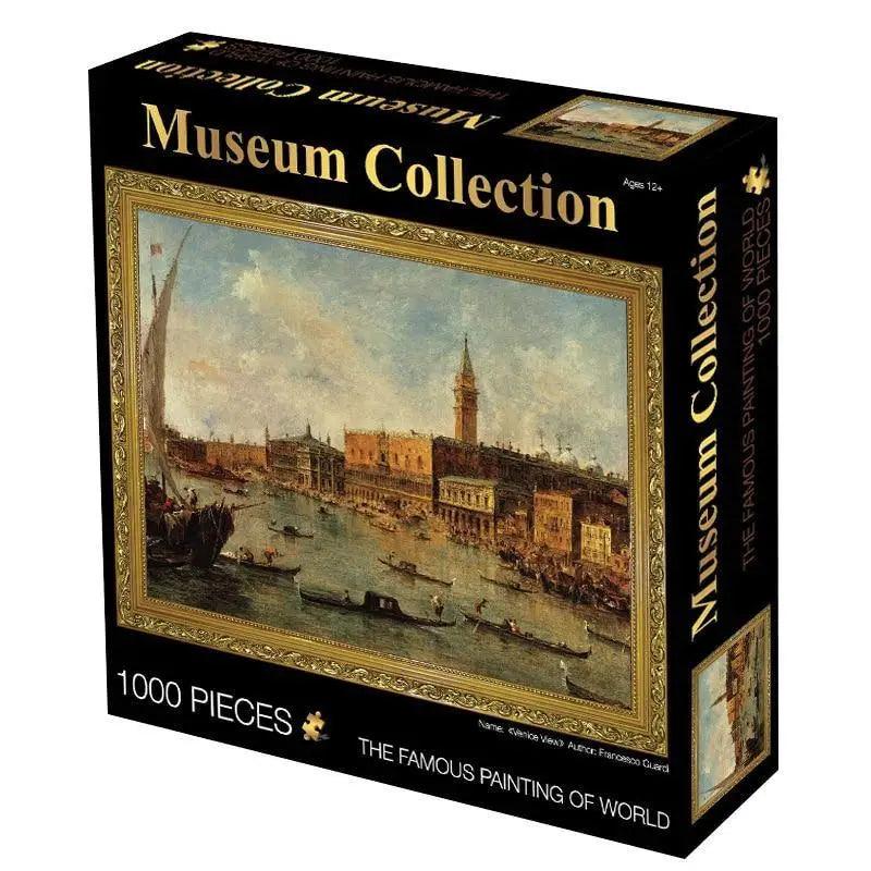 puzzles 1000 pieces Assembling picture Landscape puzzles toys for adults games educational Montessori Toys