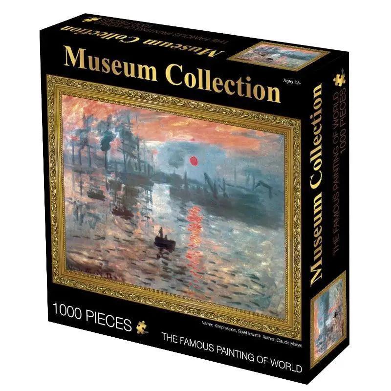 puzzles 1000 pieces Assembling picture Landscape puzzles toys for adults games educational Montessori Toys