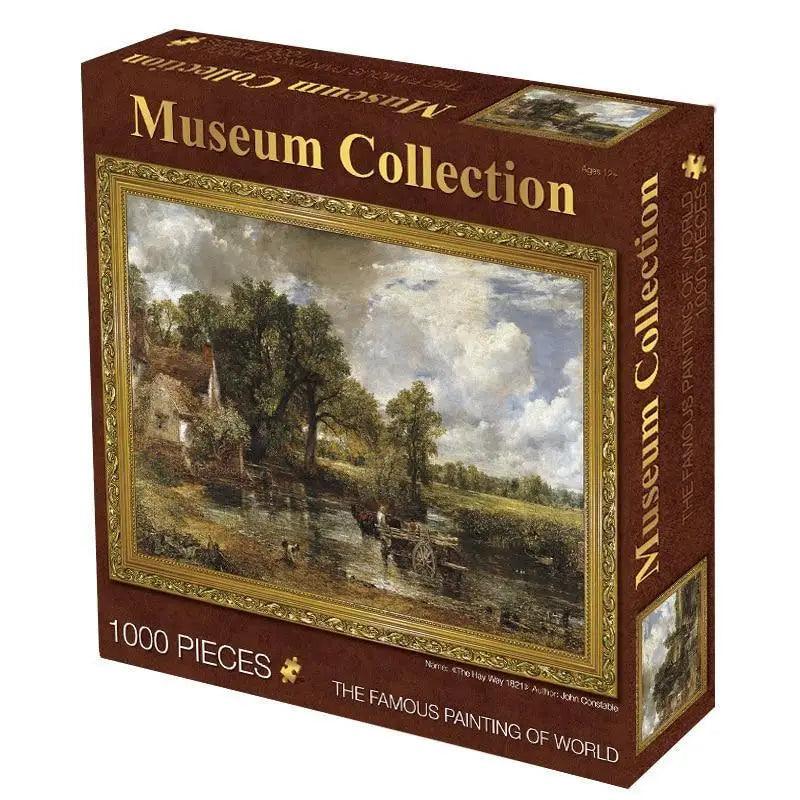 puzzles 1000 pieces Assembling picture Landscape puzzles toys for adults games educational Montessori Toys