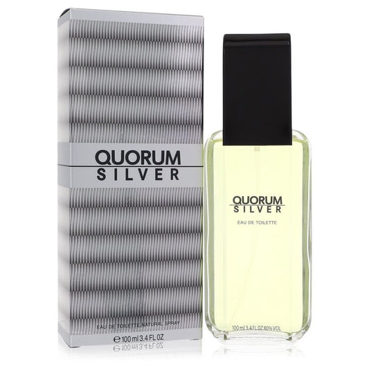Quorum Silver von Puig Eau De Toilette Spray 100 ml für Herren