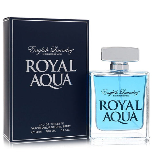 Royal Aqua by English Laundry Eau De Toilette Spray 100 ml für Herren