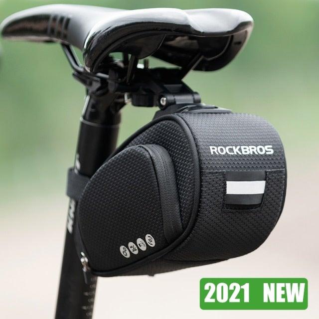 Rainproof Bicycle Bag Shock Proof Bike Bag For Reflective Large Capacity Seat Bike Bag Accessories Bag Seat Bag Bike Bag Under Seat Bicycle Bag Cycling Accessories Storage Pouch Bike For Mountain Road Bike