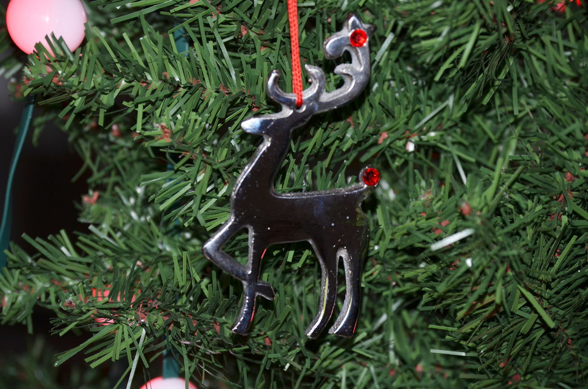 Vibhsa Reindeer Ornament for Christmas Decoration Single Peice