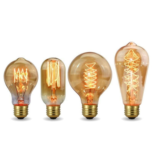 Retro Edison Bulb Light Bulb Filament Vintage Incandescent Spiral Lamp Eye Protection Led Filament Bulb  Edison Bulb Equivalent Decorative Lights Bulb For Home Bedroom