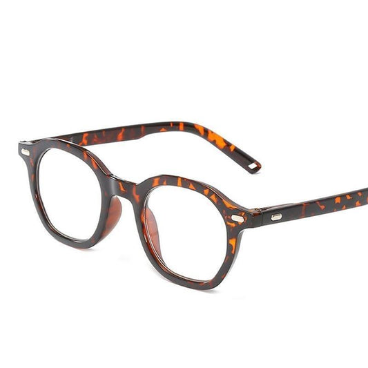 Retro Reading Eyeglasses Men Women HD Round Frame Reading Glasses Presbyopia Eyewear With Spring Hinge Vintage Round Frame Eyeglasses For Men Women  Diopter +1 1.5 2 2.5 3 3.5