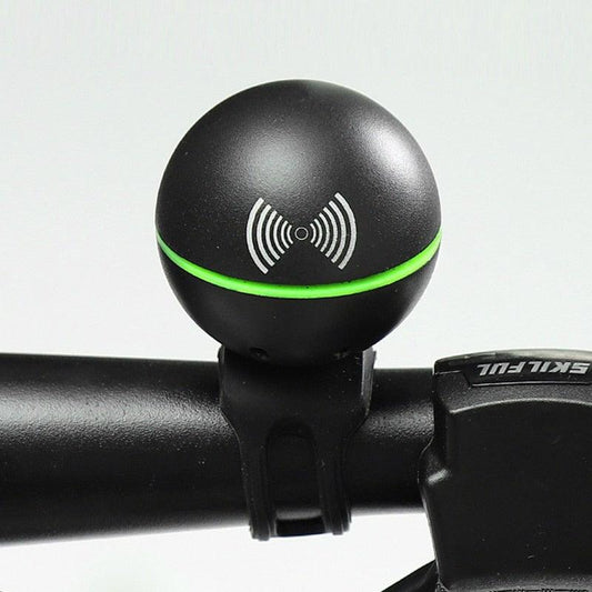 Round Modern Bicycle Bell Electric Bike Horn Loud 130db Sound Signal 3 Ringtones Little Black Ball Water Proof Accessories 3 Sound Modes Loud Horn Waterproof Bicycle Bell For Handlebar Bicycle Horn