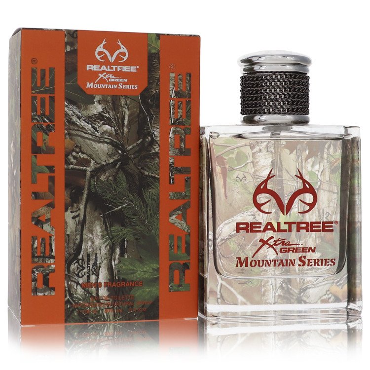 Realtree Mountain Series par Jordan Outdoor Eau de Toilette Vaporisateur 100 ml pour Homme