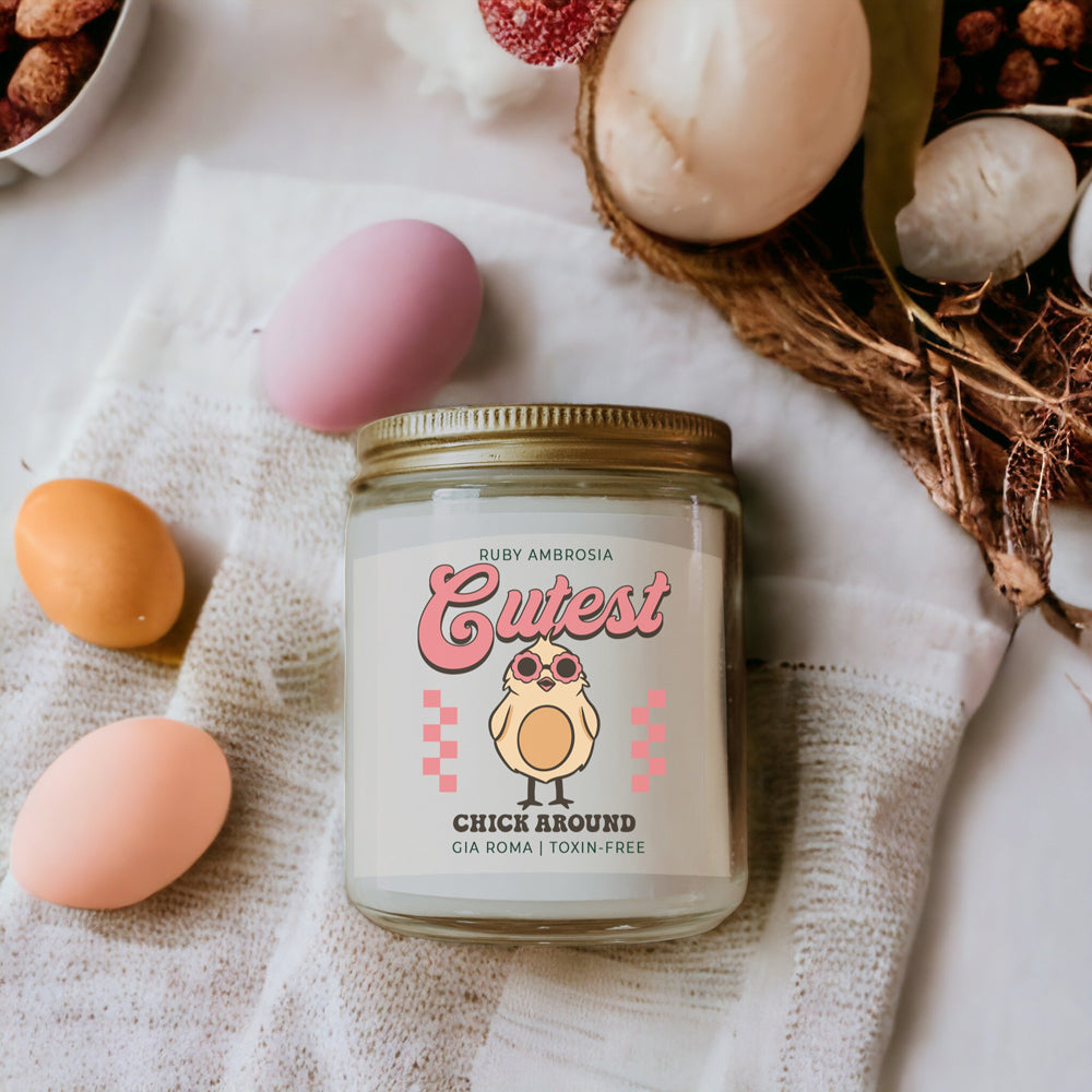 Ruby Ambrosia Duftkerze aus Sojawachs 9oz Süßer Duft von roten Früchten und Wein