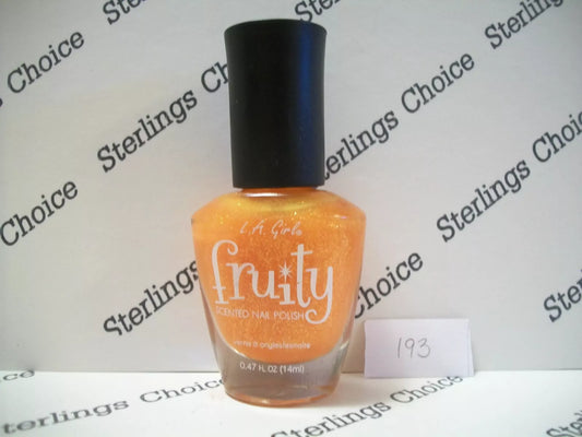 LA GIRL Vernis à ongles parfumé aux fruits - Mangue tropicale