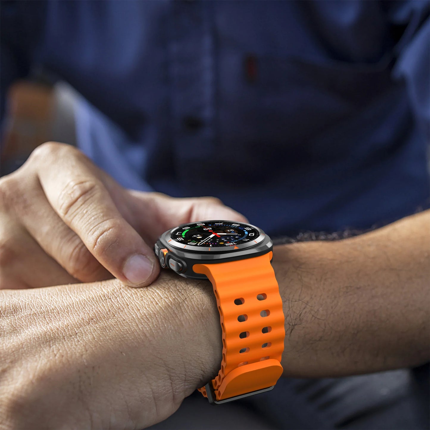 Galaxy 8 Bracelet en Silicone Classique - Doux et Étanche