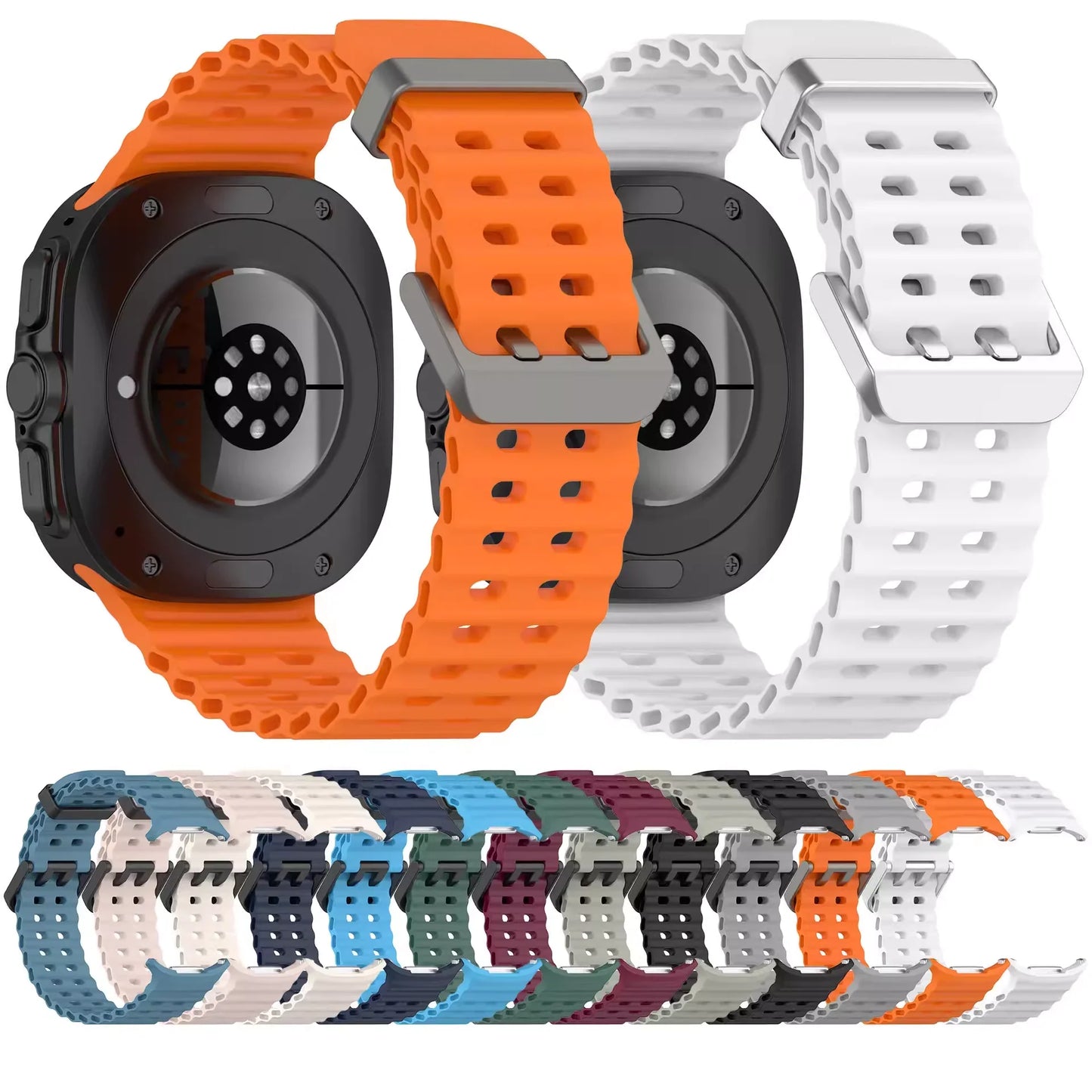 Galaxy 8 Bracelet en Silicone Classique - Doux et Étanche