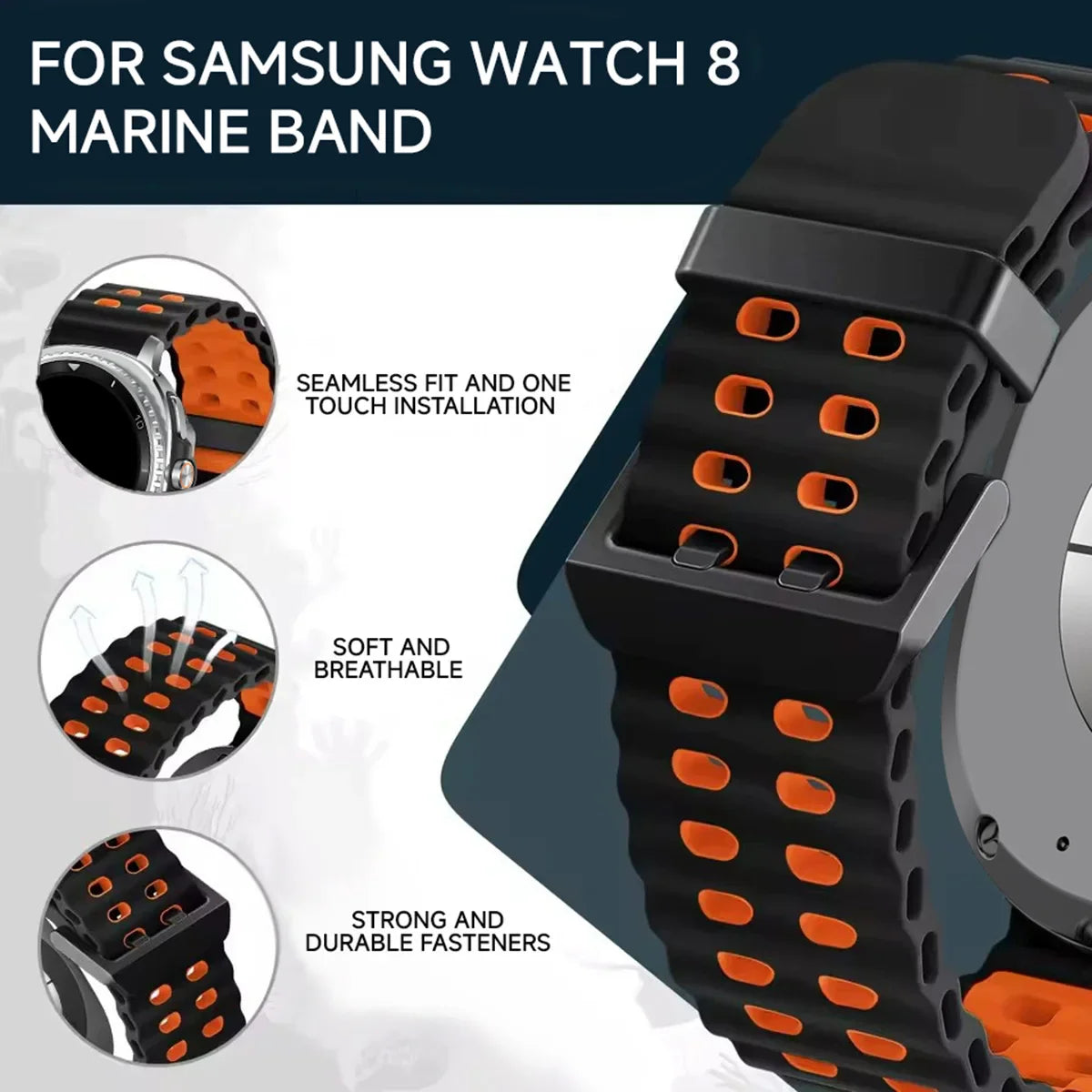 Samsung Galaxy 8 Galaxy 8 Classic Silikonarmband - Wasserdicht