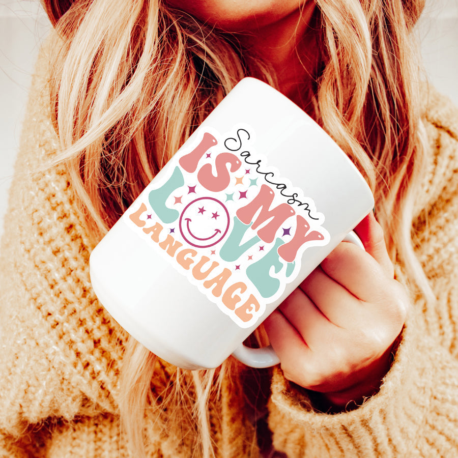 Sarcasm Vinyl Sticker Pack For Water Bottles Mugs Luggage Journals Durable Weatherproof