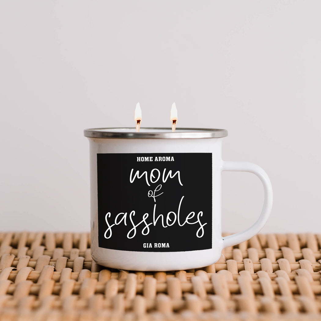 Mothers Day Candle Mug 16oz Reusable Metal Candle Soy Gift
