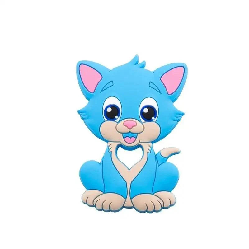 Silicone Baby Teethers Turtle 1PC Food Grade Animal Silicone Tiny Rod Children's Goods Nurse Gift Baby Teether Toys Bite Bites