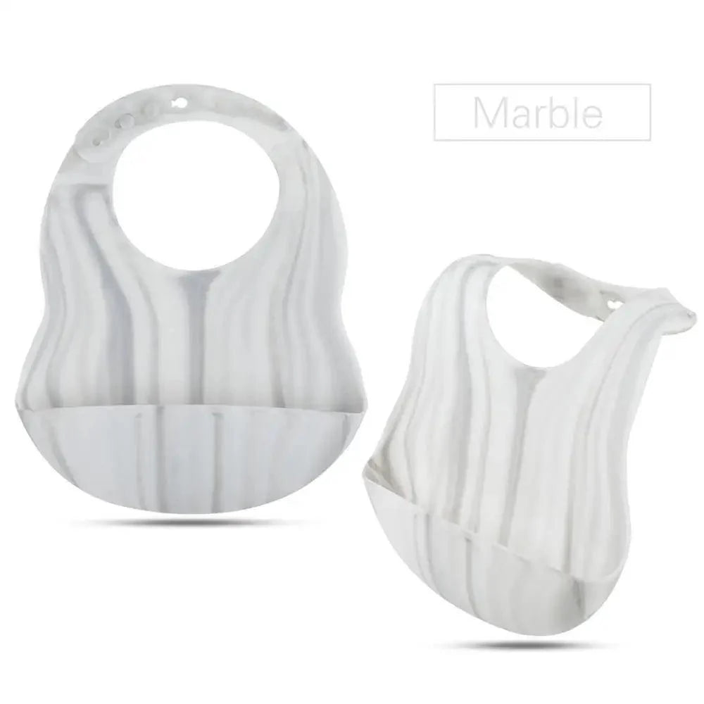 Silicone Bibs For Kids Newborn Baby Feeding Tableware Waterproof  Baby Bibs For Toddler Bib For Kids