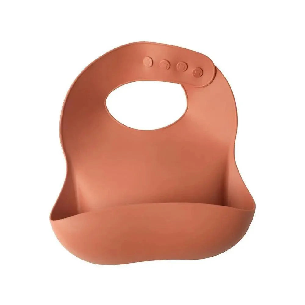 Silicone Bibs For Kids Newborn Baby Feeding Tableware Waterproof  Baby Bibs For Toddler Bib For Kids