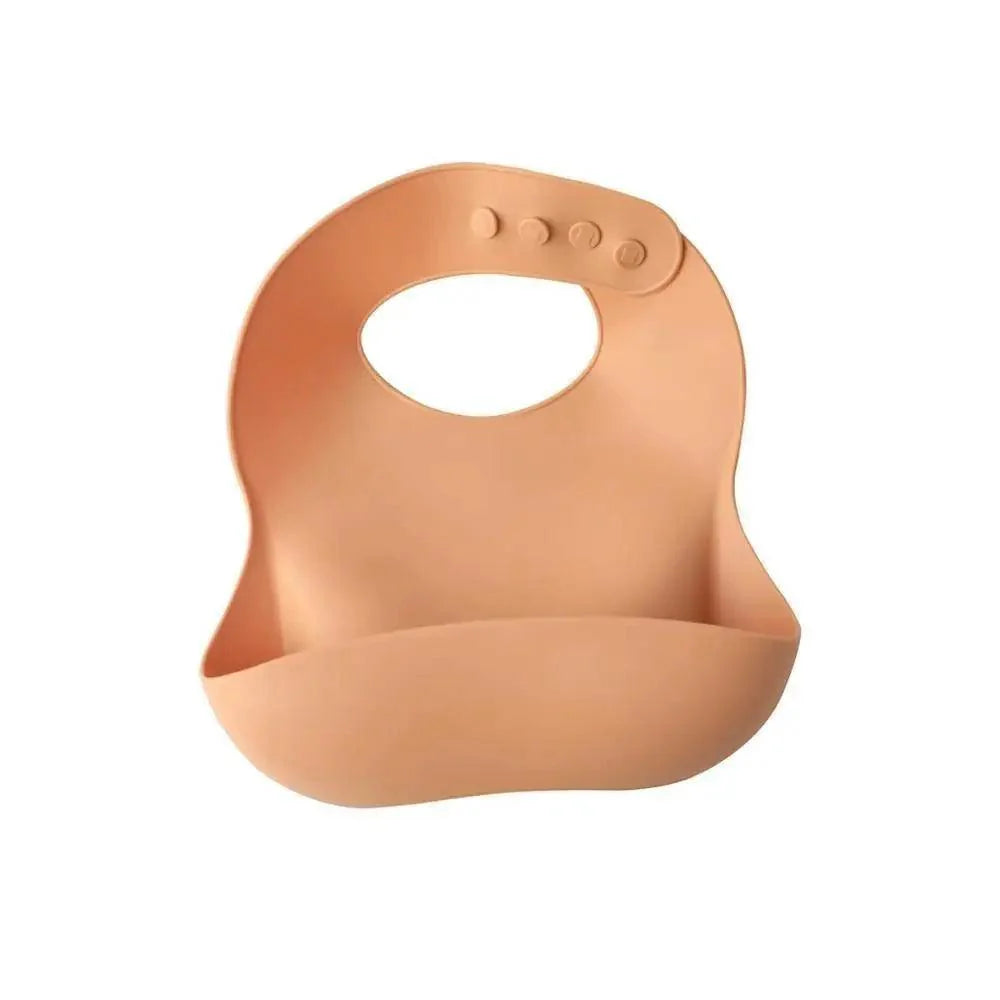 Silicone Bibs For Kids Newborn Baby Feeding Tableware Waterproof  Baby Bibs For Toddler Bib For Kids