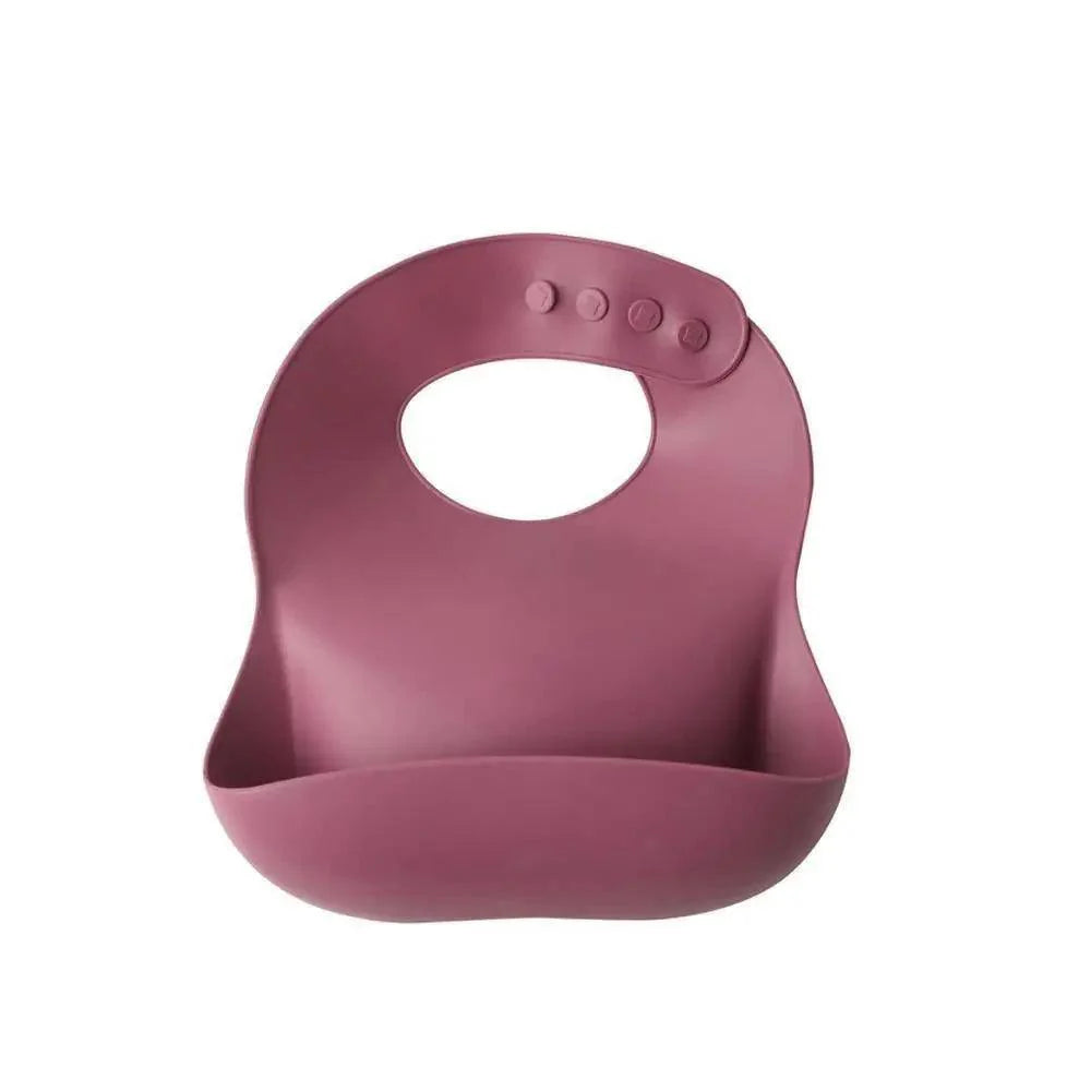 Silicone Bibs For Kids Newborn Baby Feeding Tableware Waterproof  Baby Bibs For Toddler Bib For Kids