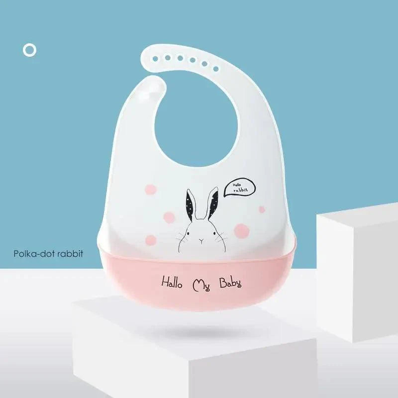 Silicone Bibs For Kids Newborn Baby Feeding Tableware Waterproof  Baby Bibs For Toddler Bib For Kids