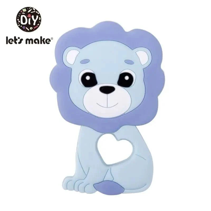 Silicone Teether Rodent Cartoon Animals 1pc Food Grade Silicone Pandents,  Teething Toys For Teeth Tiny Rod Baby Teethers Gift