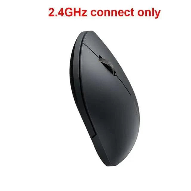 Simple Modern White/Black Wireless Bluetooth USB Connection Optical Mouse For Laptop PC Portable Slim Rechargeable Mouse Computer Mouse