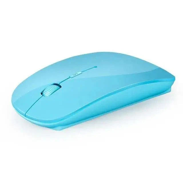 Simple Thin 1600 DPI USB Optical Black/White Wireless Computer Office Mouse Ultra Slim 2.4GHz Mouse For PC Laptop Classic Gaming Mouse
