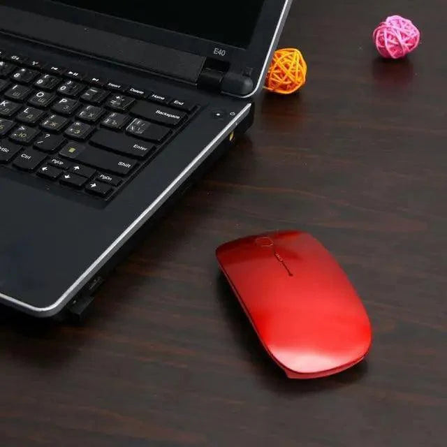 Simple Thin 1600 DPI USB Optical Black/White Wireless Computer Office Mouse Ultra Slim 2.4GHz Mouse For PC Laptop Classic Gaming Mouse