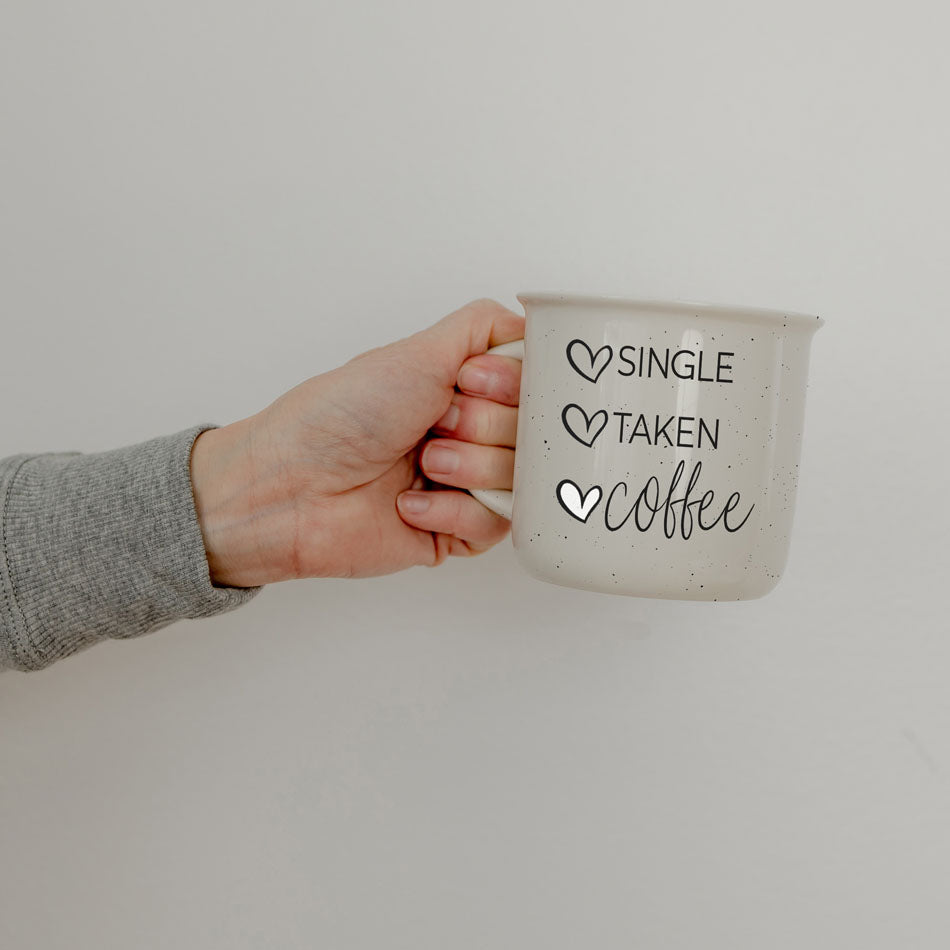 Single Vergeben Kaffee Keramikbecher 430ml Lustiges Geschenk zum Beziehungsstatus