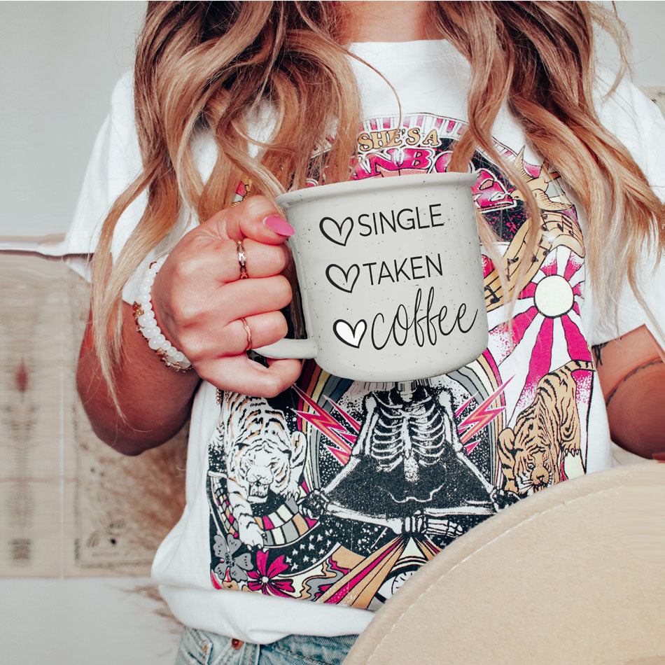 Single Vergeben Kaffee Keramikbecher 430ml Lustiges Geschenk zum Beziehungsstatus