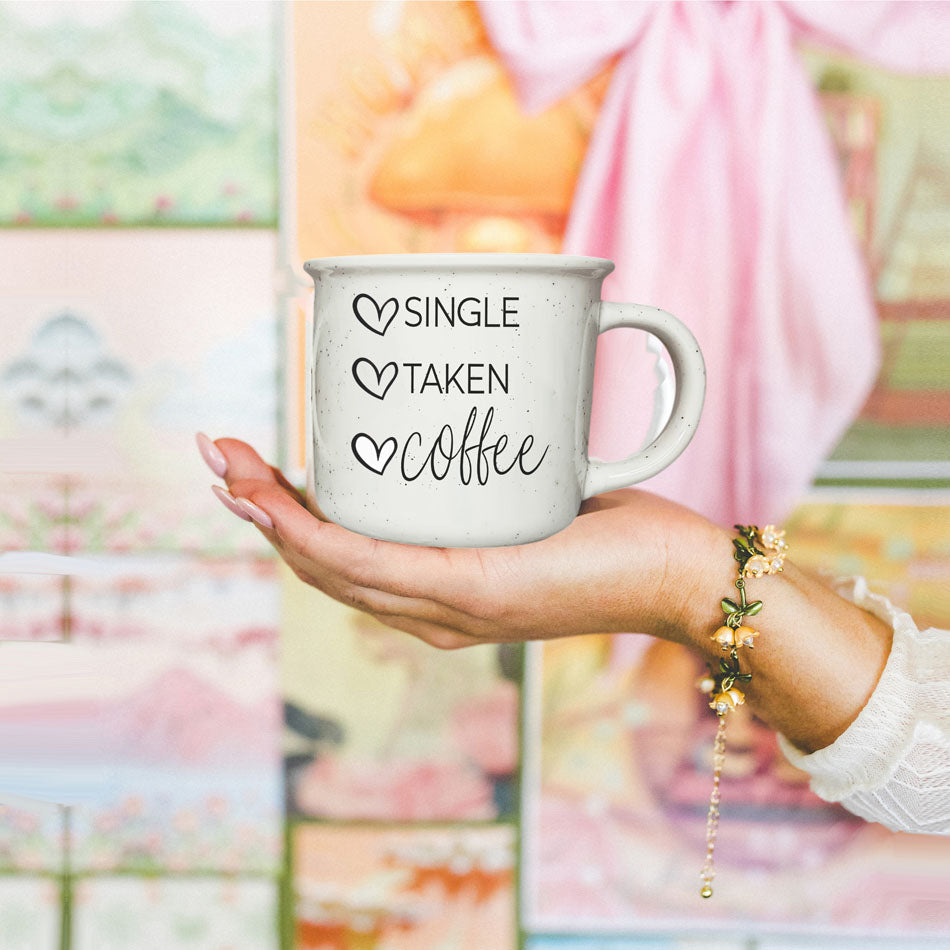 Single Vergeben Kaffee Keramikbecher 430ml Lustiges Geschenk zum Beziehungsstatus