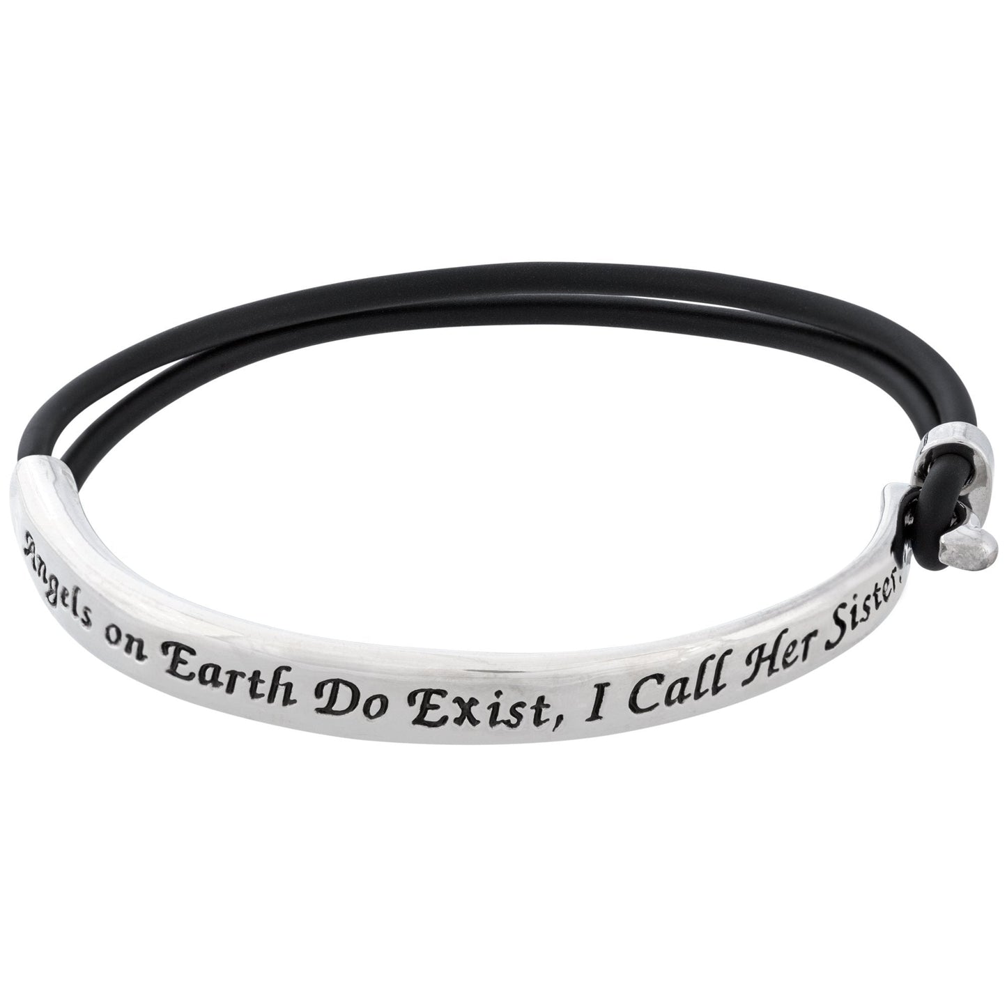 Sisters are Angels on Earth Bracelet