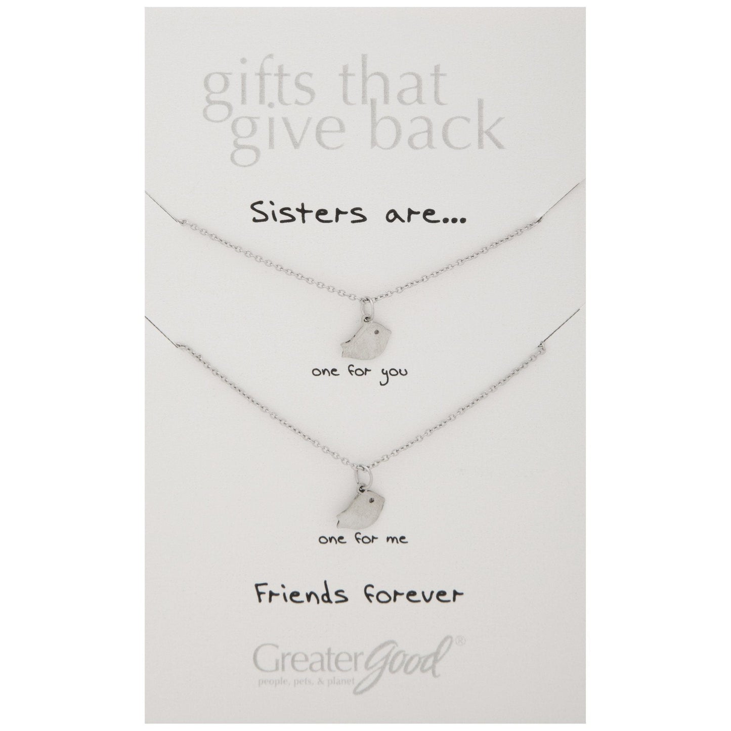 Sisters Matching Necklaces